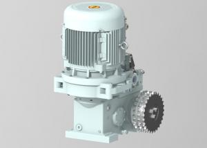 Quality IE3 18.5kw Helical Worm Gear Motor IP55 Public Escalator Machine wholesale