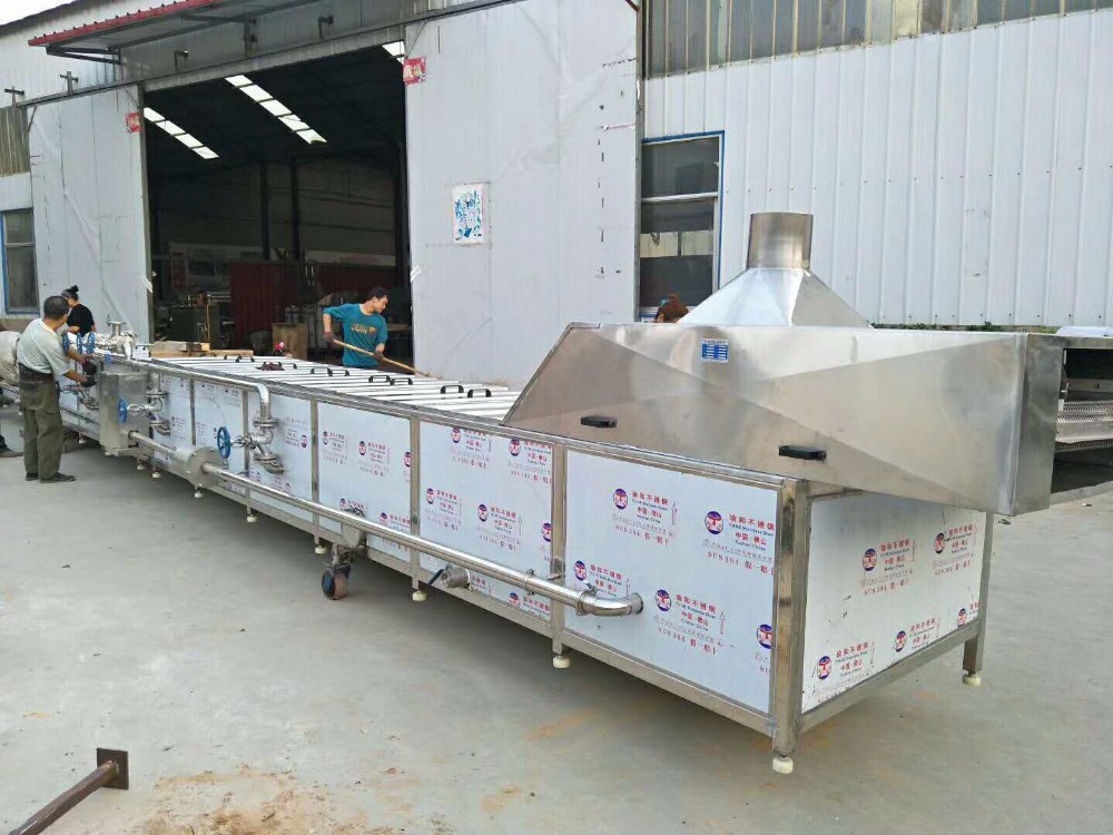 Industrial Conveyor Belt Deep Fryer Electric Fryer Machine For Potato Chips