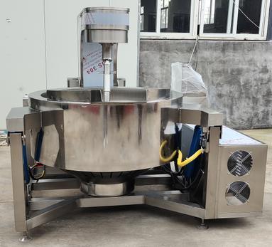 Heavy Duty Horizontal Mixer Vacuum Jam Making Machine Vacuum Horizontal Mixer Strawberry Sauce Making Machine