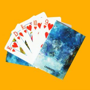 Quality OEM Plastic Coated Playing Cards , REACH Plastic Poker Cards wholesale