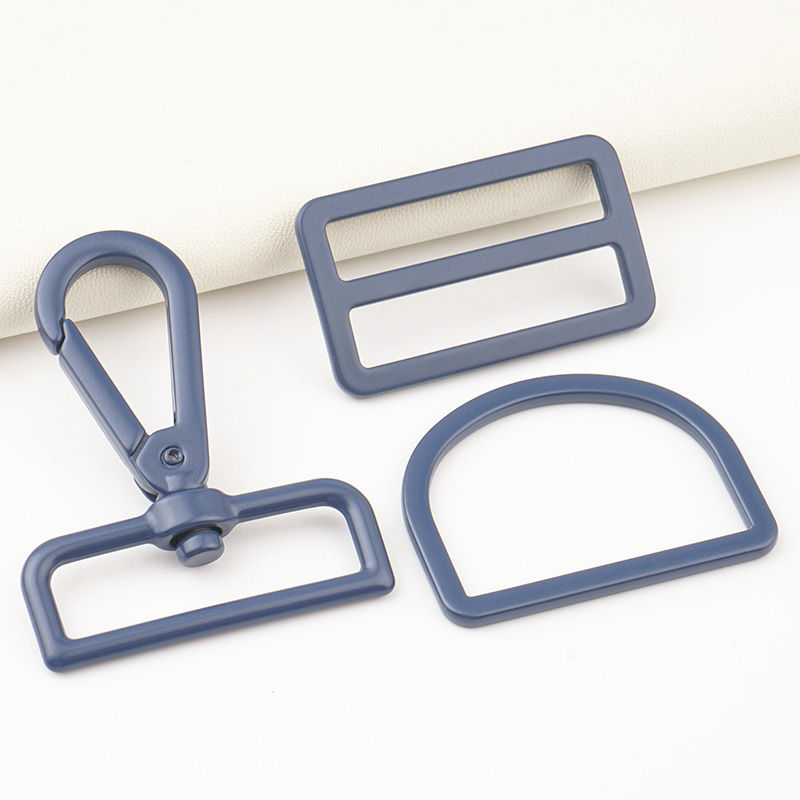 1.5 Inch Snap Hook And Metal D Ring For Designer Handbag Hardware Mould