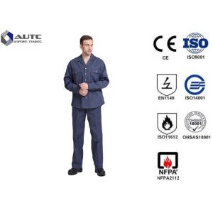 8 Cal PPE Safety Wear Uniforms ASTM F2621 Anti Fire Category 1 Oil Resistant