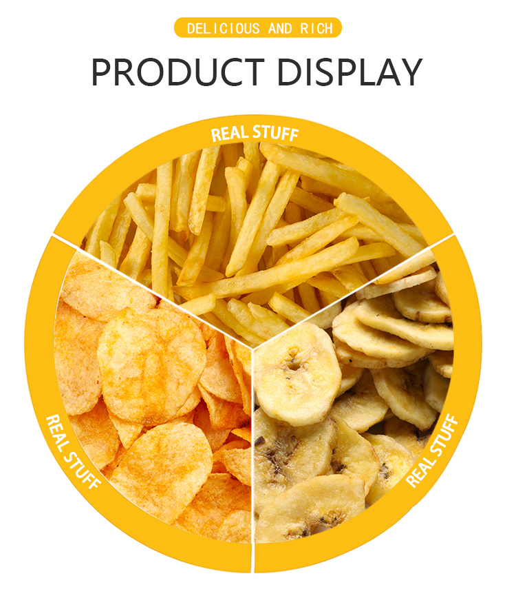 Semi-Automatic Frozen Potato French Fries Production Line for Fruit Processing Market