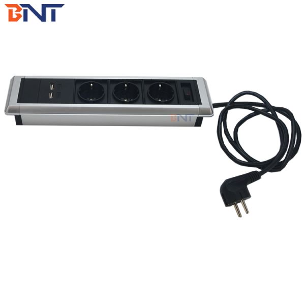 BNT New Wall & Tabletop & Partition Multi-functional Furniture Office Sokcet / Partition Socket with Hidden Screws