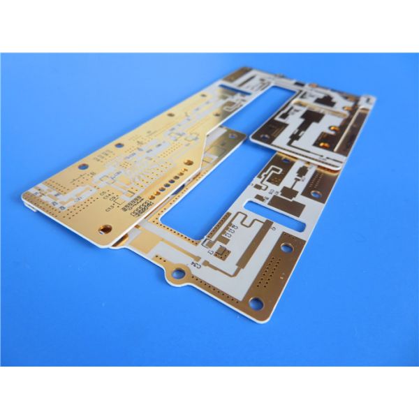 TSM-DS3 High Frequency PCB Built on 30mil 0.762mm Double Sided Boards with Immersion Gold