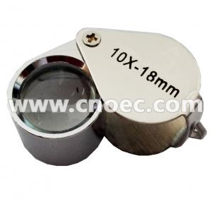 Quality 10x/18mm Metal Folding Magnifier Jewelry Microscope  G11.4511-10x18 wholesale