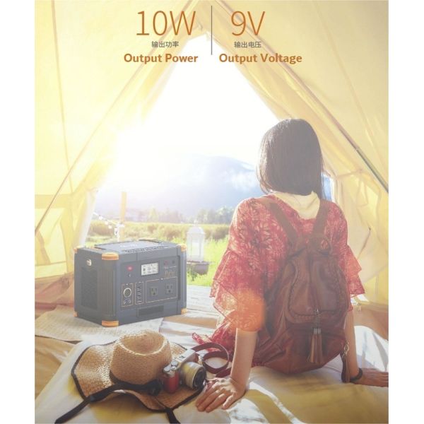 Emergency Portable Camping Power Station USB Output PV Input