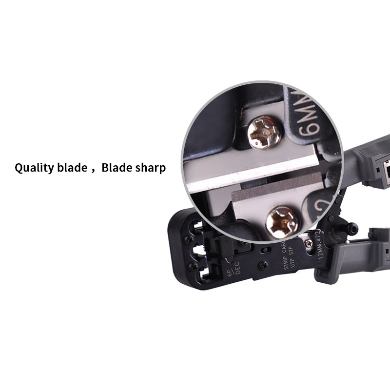 The crimping and cable testing solution/network cable crimper network tools hand crimping 4P 6P 8P network tool