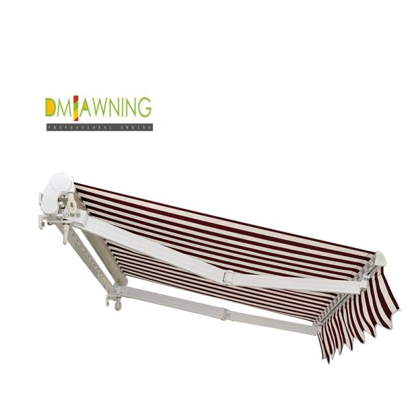 High Quality Waterproof Retractable Awning 4m Wall Mounted Canopy Outdoor