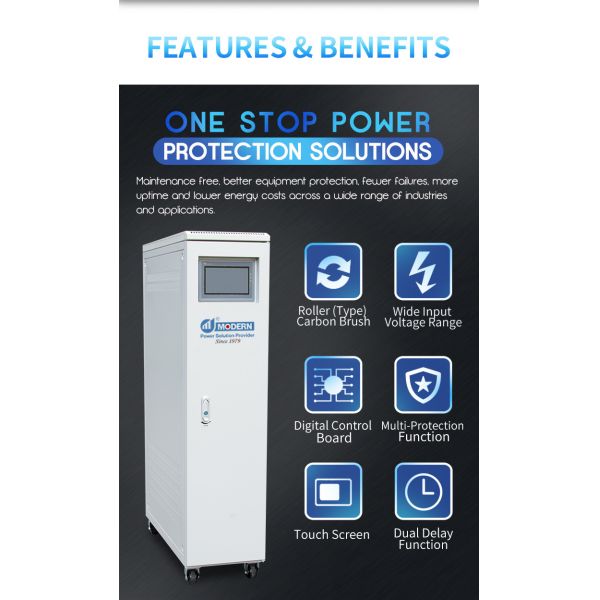 Single Phase And Three Phase 10-5000kva AC Automatic Voltage Stabilizer