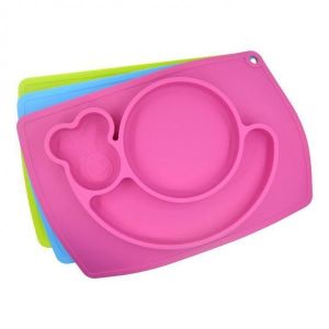 Food Grade SGS Eco Friendly Placemats Baby Feeding Silicone