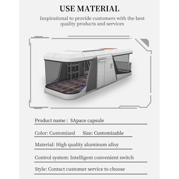 Best price House containers house capsule big space capsule house container mobile structure home for hotel