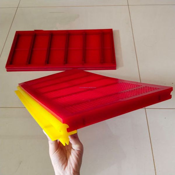 WS 85 Polyurethane Modular Screen 305x305mm for Iron Ore Screening