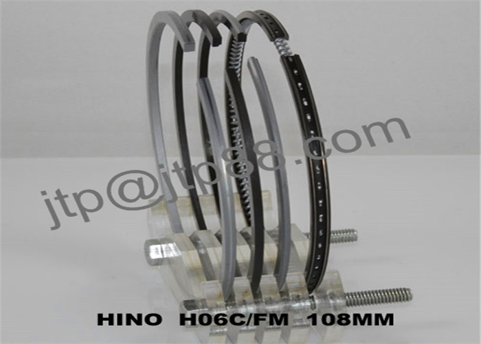 Auto Spare Parts Engine Piston Rings For H06C / H06CTA Oil Ring 5mm