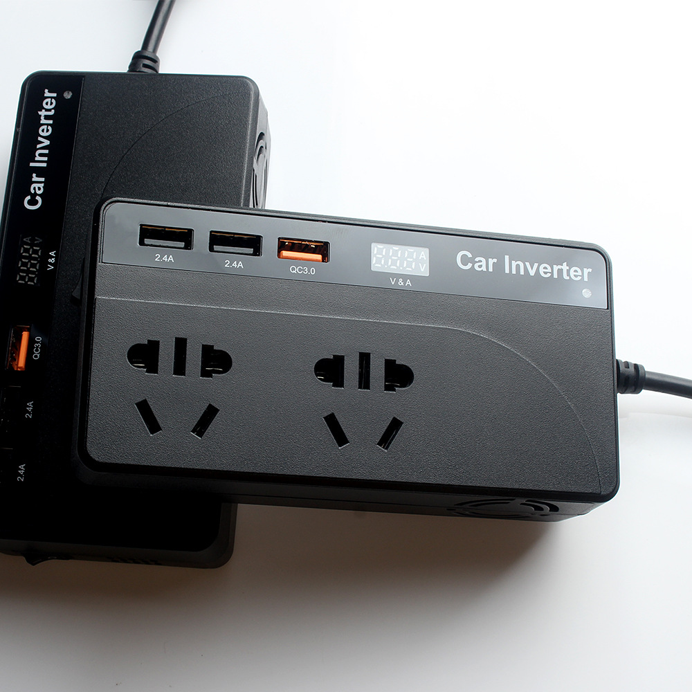 150W Car Power Inverter 12V 24V Car Mobile Charger Top Seller Fast Charging Usb Car Charger