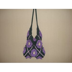 Quality Bag Large shoulder bag handbag tote purse purple green bag wholesale