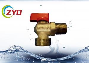 China M1 2 M3 4 Nickel Plated Plumbing Angle Valve , Level Side Handle Brass Water Valve on sale