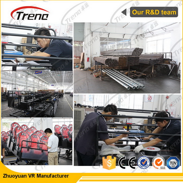 Air Injection Amusement Park 5D Movie Theater Luxury Seats With 12 Special Effects