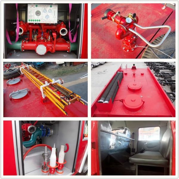 Dongfeng 4x4 Fire-Fighting Fighting Firefighting Fire-Fighting-Truck Car Engine Truck