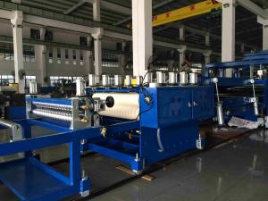 China PVC PET Corrugated Wave Roof Tile Sheet Extrusion Machine Width 850-1050mm on sale