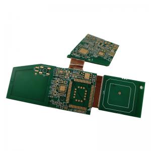 China 1-36layers Rigid-flex boards incorporating Circle Pcb Outline technology on sale