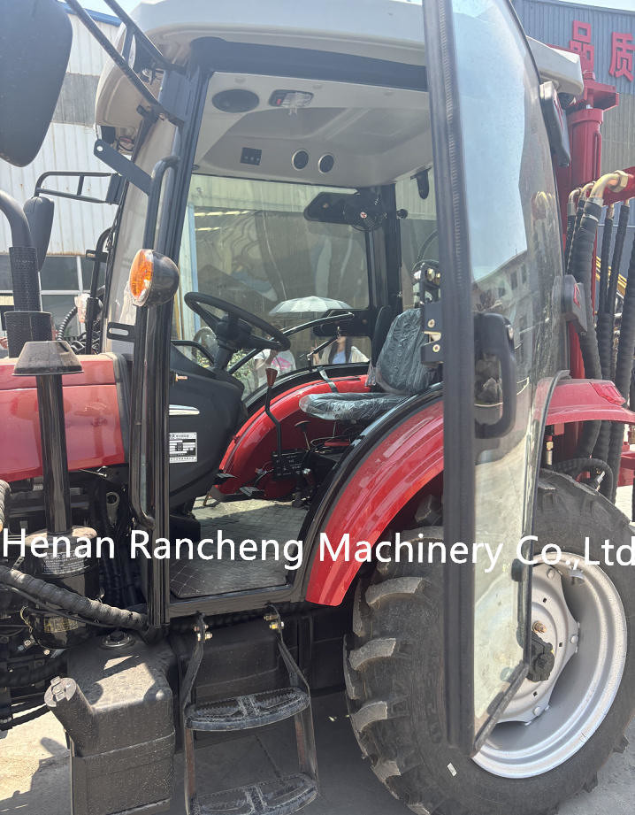 Remote Control Tractor Water Well Drilling Rig 260m Agricultural Water And Pneumatic Well Drilling Rig