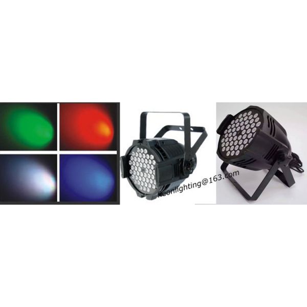 High Configuration Powerful 54 x 3W RGBW / RGB Tri Color High Brightness Parcan Led TSA106-54-A1