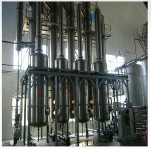 China Single Effect Falling Film Evaporator In Sugar Industry Oil Distillation Extraction Machine on sale