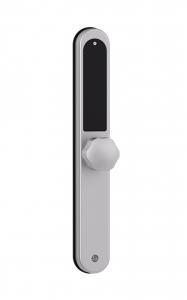 China Aluminum Frame Bluetooth APP Smart Door Lock With Fingerprint on sale