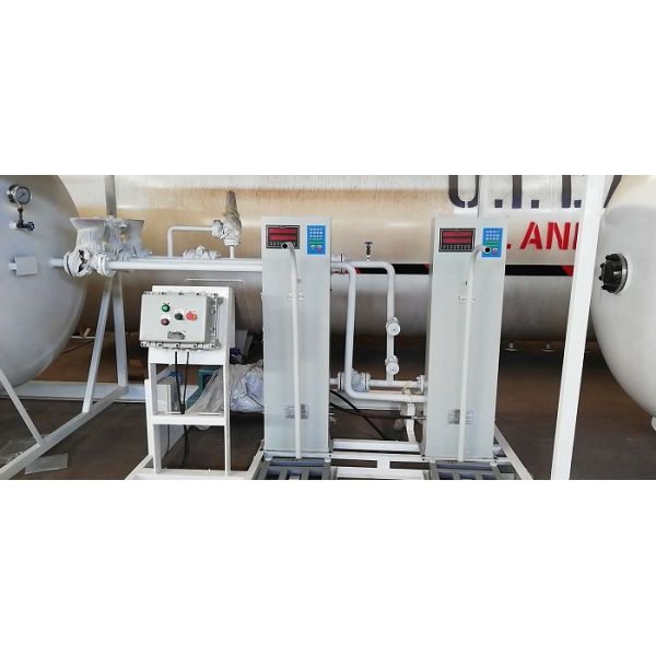 10 Tons Cylinder LPG Bottling Plant , 20,000L Gas Cylinder Filling Station