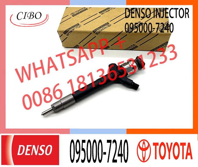 New Diesel Injector 23670-0R120 Common Rail Fuel Injector 095000-7240 For T0Y0TA C0R0LLA RAV4