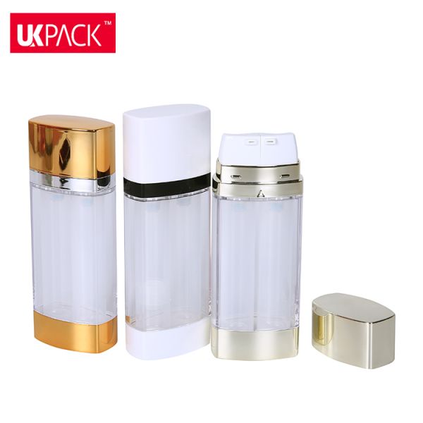 Cosmetic airless bottle 15ml*2