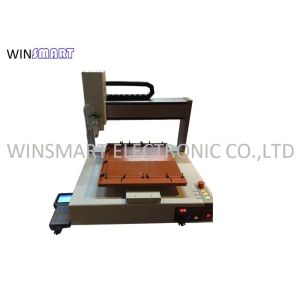 3 Axis Robotic SMD Red Glue Dispensing Machine 400x400mm Table