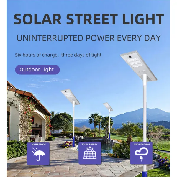 High Brightness Separated design 400 Watt LED Solar Street Light
