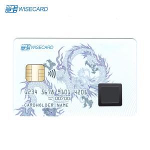 Quality 85.6x54x0.84mm Biometric Smart Card , High Secured Biometric Access Card wholesale