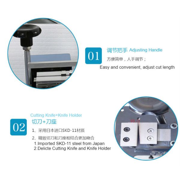 RS-901M Tube-packed or Loose Radial Components Lead Trimming Machine