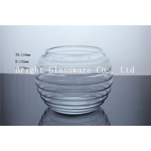 Quality streak design glass fish jar, fish tanks for sale wholesale
