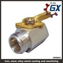 China Cast NPT Full Port Private Label on Handle Ppr Ball Valve With Brass Ball on sale