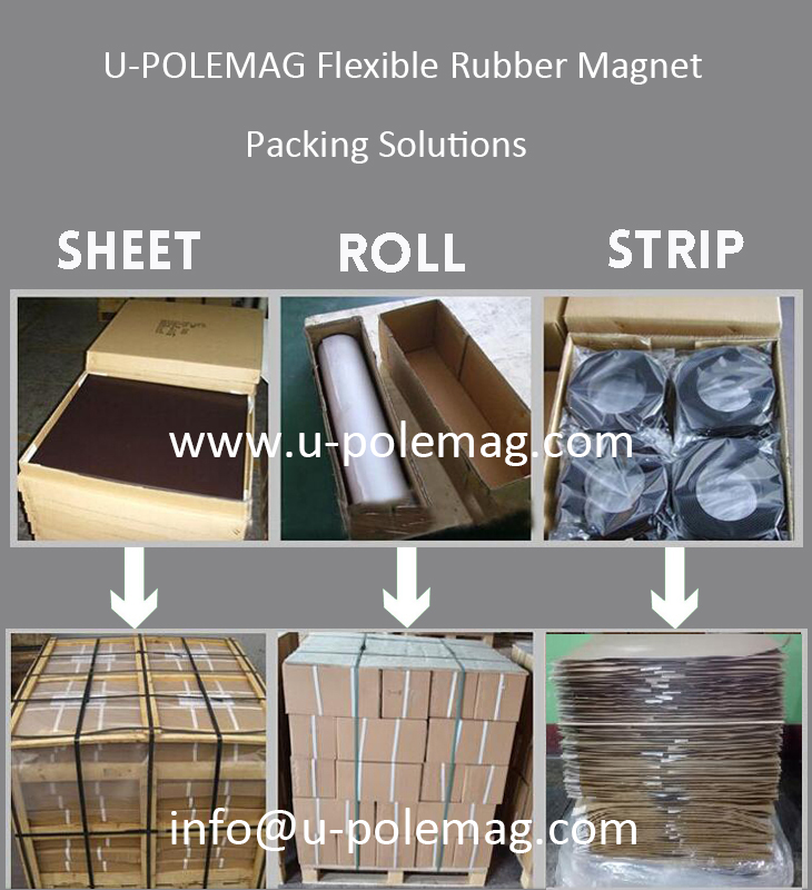 Industrial Magnet Processing Service Cutting A4*0.5mm Rubber Magnet Plain Magnetic Sheet
