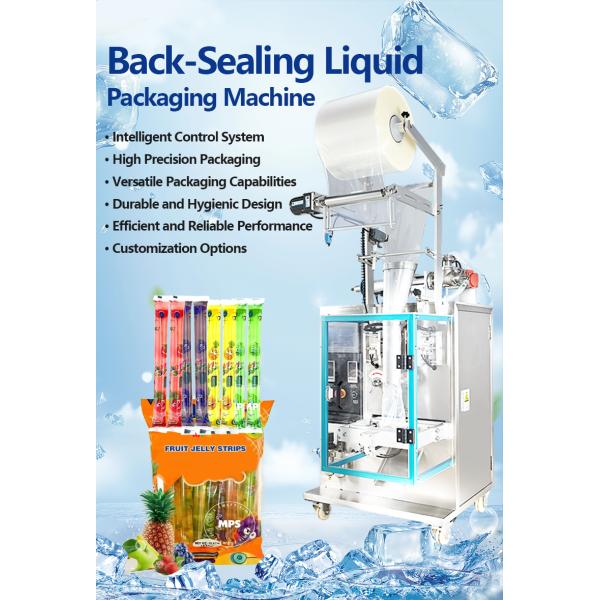 Automatic Sachet Water Packaging Machine PLC controlled 30-50bags/min