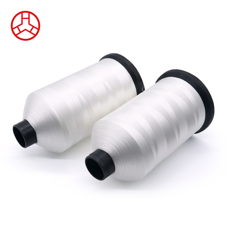 100% High Tenacity Filament Multi-filaments Sewing Thread 210D/3 150D/3 1KG Plastic Cone
