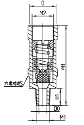 DA-08F V Cryogenic Safety Valve Iron 35bar