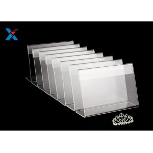 Buy cheap Commercial Acrylic Display Stands Acrylic Business Card Display Holder Durable from wholesalers