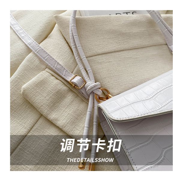 PATENT LEATHER PURE COLOR QUALITY ALL-IN-ONE BAG WOMEN'S HAND BILL SHOULDER CROSSBODY BAG UNDERARM WOMEN'S BAG