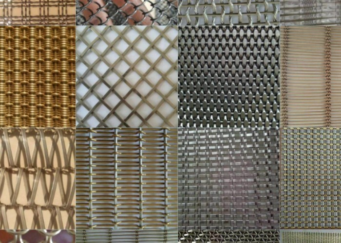 Decorative Welded Wire Mesh Decorative Mesh For Cabinet Doors