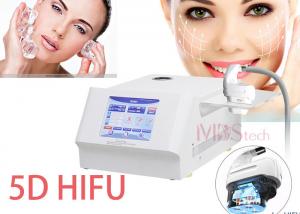 China Wrinkle Remover 5 Cartridges 5D 4D Hifu Ultrasound Machine on sale
