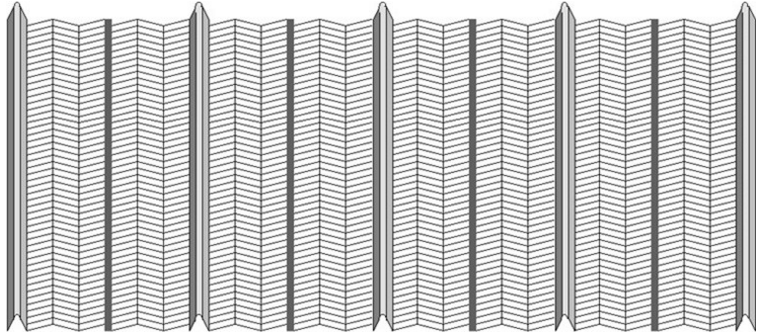 Interior Wall Galvanized Expanded Rib Lath 610MM Width 2400MM Length