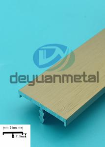 China Aluminum Cabinet Edge Aluminum T Profiles Aluminum Edge Banding on sale