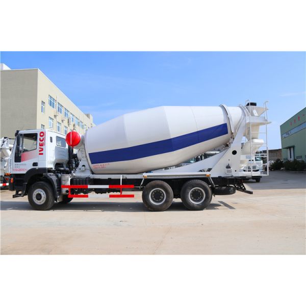 Concrete Mixing Equipment SINOTRUK HOWO7 12CBM 336HP 6X4 LHD ZZ1257N4048W With Italy pto