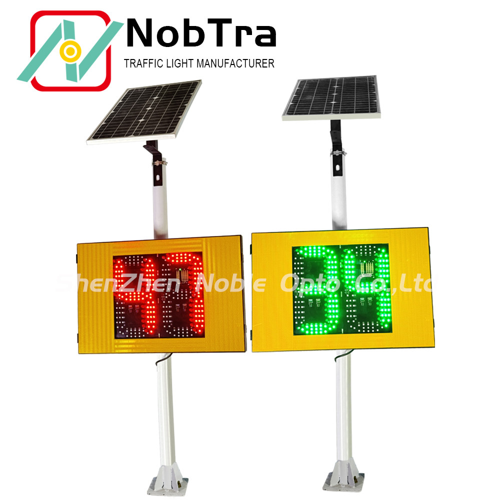 Solar Powered Radar Speed Sign with IP54 LED Display and 60W Solar Panel